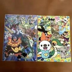ポケモン　クリアファイル２枚セット