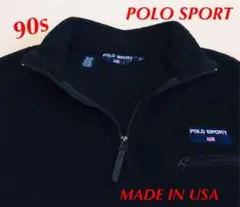 90s  POLO SPORT  ポロスポーツ  フリース USA製 XL
