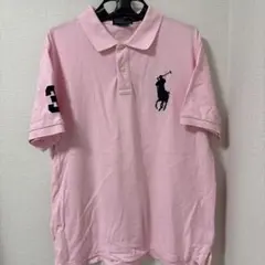 平成ギャルpolo Ralph Laurenピンクビックポニーポロシャツ 160 - メルカリ