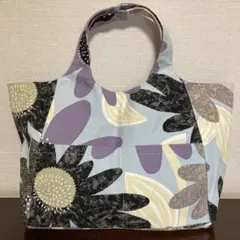 トートバッグ ハンドメイド 花柄 お買い物バッグ