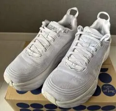 HOKA｜BONDI 6｜27.5cm｜ホワイト｜ホカオネ スニーカー