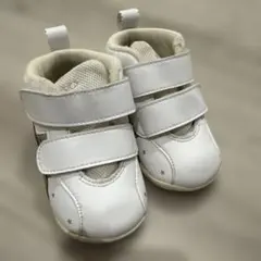 アシックス スクスク　ベビー スニーカー ホワイト　13.5cm