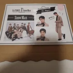 SnowMan 目黒蓮 1st Anniversary ステッカーセット