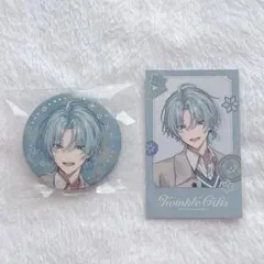 にじさんじ　ウィンターデート　渚トラウト　チェキ　缶バッジ