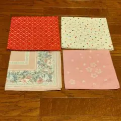 ハンカチ4枚セット
