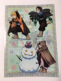 鬼滅の刃　クリアファイル　ジャンプフェスタ2020 炭治郎　善逸　伊之助　禰豆子