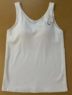 UNIQLO エアリズムコットンリブブラタンクトップ　XL ホワイト