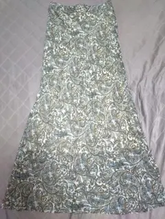 激安☆人気☆LOWRYS FARM☆ペイズリー柄ロングスカート