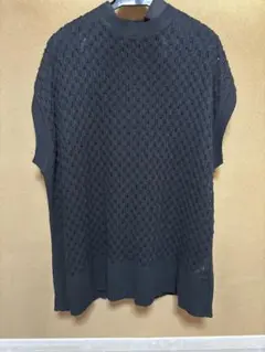 chocolat affine ブラックニットベスト