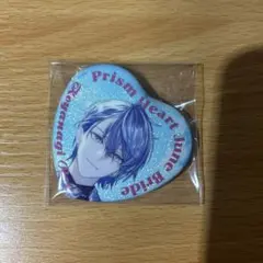 にじさんじ ジューンブライド 2025 ハート型缶バッジ 小柳ロウ 等身