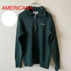 ＜Ａｍｅｒｉｃａｎａ＞ハーフジップスウェットプルオーバーのサムネイル