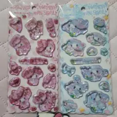 【正規品】 サンリオ ウォーターシール 2点セット マイメロディ　シナモロール