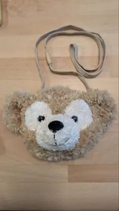 Duffy クマの顔型ポーチ