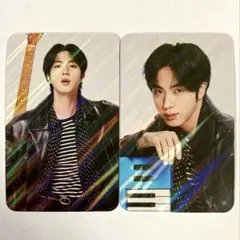 【BTS】‪☆183-01☆フォトカード ホログラム JIN ソクジン2枚セット