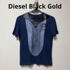 DIESEL BLACK GOLD Tシャツ ネイビーのサムネイル