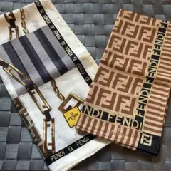 A 未使用 FENDI ハンカチ 2枚セット - メルカリ