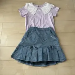 JENNIlove デニムスカート　　150㎝のサムネイル