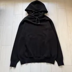美品✨caban コットンカシミヤ プルオーバーパーカー ブラック XL
