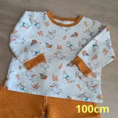 ユニクロ/ キルティングパジャマ/ムーミン100cm