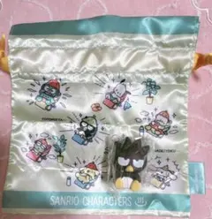 サンリオ巾着＆バッドばつ丸フィギュア