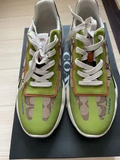 COACH グリーン スニーカーのサムネイル