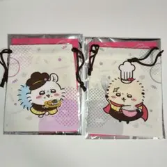 ちいかわ ココス 巾着 モモンガ ラッコ