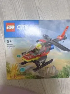 レゴ 60411 消防ヘリコプター LEGO CITY 火災レスキューのサムネイル