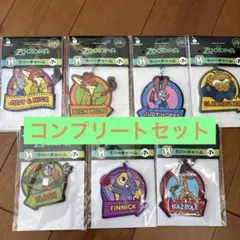ズートピアZOOTOPIA Happyくじ ラバーチャーム 全7種 コンプリート
