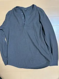 UNIQLO グレー 七分袖カットソー M