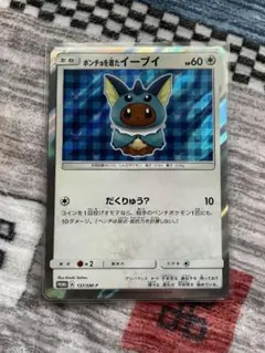 ポンチョを着たイーブイ（シャワーズ） PROMO SM-Pプロモカード