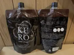 新品未使用品】KURO クリームシャンプー ダークブラウン 400g×3 - メルカリ
