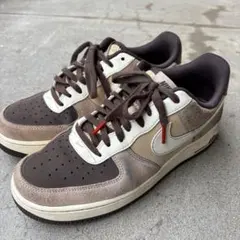 26cm NIKE AIR FORCE 1 FB8878 ブラウン スエード