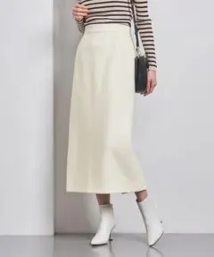 UNITED ARROWS＊ジャージーループツイードタイトスカート