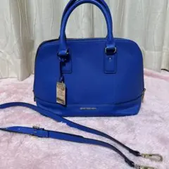 Samantha & chouette 2way ハンドバッグ ブルー