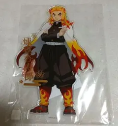namco 追憶回廊ノ導 箔押しアクリルスタンド Aグループ煉獄杏寿郎 鬼滅