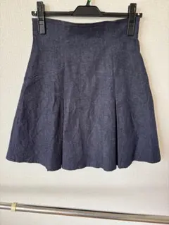 31 Sons de modeフロントファスナーアソートミニスカート