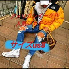 人気モデル　アメリカンイーグル　ジェギング　us8 スキニー　デニム　ブルー