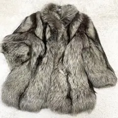EMBA 　エンバ　ラムファー　×　フォックスファー　ジャケット　アウター EMBA エンバ シルバーフォックス リアルファー ジャケット なめし