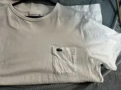 LACOSTE ホワイト 半袖Tシャツ US M