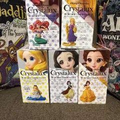 Disney Characters Crystalux フィギュア 全5体セットのサムネイル
