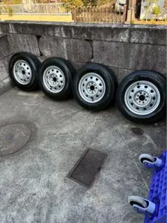 ［値引中］カムロード純正175/75R15 タイヤ・ホイール6本 ※手渡し限定 値引中］カムロード純正175/75R15 タイヤ・ホイール6本 ※手渡し限定