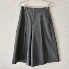 ユニクロ スマートキュロット グレー S 488010 UNIQLO