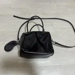 mystic/loti エナメルボストンBAG ブラウンのサムネイル