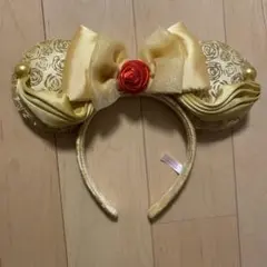 【美品】ディズニーリゾート　カチューシャ　美女と野獣のサムネイル