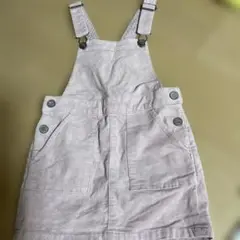 H&M コーデュロイ ジャンパースカート ピンク　120