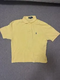Polo by Ralph Lauren イエローポロシャツ M 短丈