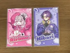 にじさんじデコラモード ランダムチェキ風カード 魔界ノりりむ 渡会雲雀