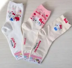 キティちゃんソックス3足セット
