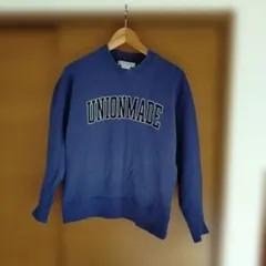 ■お値下げUNION LAUNCH IENA別注　紺 クルーネック トレーナー