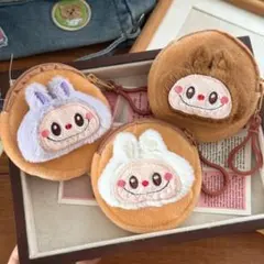 LABUBU ラブブ　小銭入れ　ミニポーチ3個セット